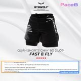  Quần Chạy Bộ 2 Lớp Nam Wolf Active Fast & Fly - 56, Quần Thể Thao 2 Lớp Cho Gym, Chạy Bộ, Đạp Xe Co Giãn 4 Chiều 