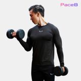  Áo Dài Tay Nam Wolf Active Powerfit V1 185, Áo Giữ Nhiệt Thể Thao, Áo Tập Gym Body Chất Vải Dày Dặn, Mềm Mịn 