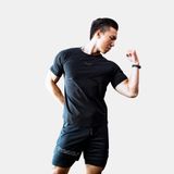  Áo Thể Thao Nam Wolf Active Pro Flex 192, chất vải Cotton Cao Cấp co giãn 4 chiều, thấm hút mồ hôi tốt, Form Slim Fit 