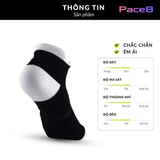  Tất/Vớ Cổ Ngắn Upper You SPM2003 Max Cushion - Trắng Xám 