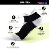  Tất/Vớ Cổ Ngắn Upper You SPM2003 Max Cushion - Trắng Xám 