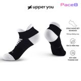  Tất/Vớ Cổ Ngắn Upper You SPM2003 Max Cushion - Trắng Xám 