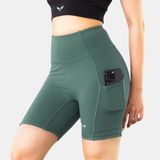  Quần Bó Cơ Nữ Wolf Active Compress Run 78, Quần chạy bộ Biker Cao Cấp, Cạp Cao Tôn Dáng Vải Mềm Mịn, Nhanh Khô 