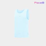  Áo Thun Thể Thao Chạy Bộ Nam MOTIVE Men Simple Color Singlet - Màu Xanh Biển Nhạt 