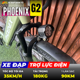  XE ĐẠP TRỢ LỰC ĐIỆN PHOENIX G2 - PIN LITHIUM CAO CẤP 