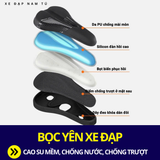  NỆM BỌC YÊN XE ĐẠP SILICON CAO CẤP 