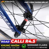  XE ĐẠP ĐUA CALLI R4.5, KHUNG NHÔM, TAY ĐỀ LẮC, GROUP SHIMANO CLARIS 2X8 