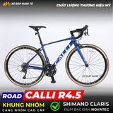  XE ĐẠP ĐUA CALLI R4.5, KHUNG NHÔM, TAY ĐỀ LẮC, GROUP SHIMANO CLARIS 2X8 