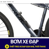  BƠM XE ĐẠP TREO SƯỜN BẰNG NHỰA GỌN NHẸ, BƠM MỌI LOẠI VAN 