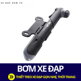  BƠM XE ĐẠP TREO SƯỜN BẰNG NHỰA GỌN NHẸ, BƠM MỌI LOẠI VAN 