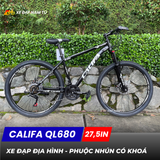  Xe đạp địa hình Califa QL 680 - Khung thép, bánh 27,5in 
