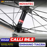  XE ĐẠP ĐUA CALLI R6.5, SHIMANO TIAGRA, KHUNG NHÔM, TAY ĐỀ LẮC 