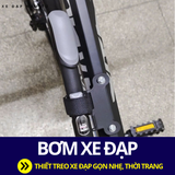  BƠM XE ĐẠP TREO SƯỜN BẰNG NHỰA GỌN NHẸ, BƠM MỌI LOẠI VAN 