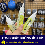  COMBO VỆ SINH, BẢO DƯỠNG XÍCH LÍP (3 MÓN) 