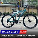  Xe đạp địa hình Califa QL 680 - Khung thép, bánh 27,5in 