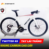  XE ĐẠP TOURING TWITTER R5 [2025] KHUNG CARBON, TAY LÁI THẲNG 