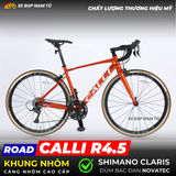  XE ĐẠP ĐUA CALLI R4.5, KHUNG NHÔM, TAY ĐỀ LẮC, GROUP SHIMANO CLARIS 2X8 