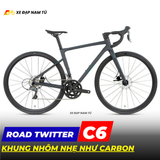  XE ĐAP ROAD TWITTER C6 - KHUNG NHÔM CAO CẤP 