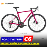  XE ĐAP ROAD TWITTER C6 - KHUNG NHÔM CAO CẤP 