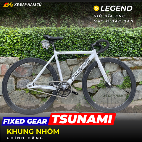  XE ĐẠP FIXED GEAR TSUMANI SNM100 CHÍNH HÃNG 