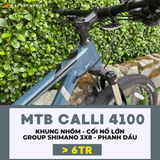  XE ĐẠP MTB CALLI 4100 - KHUNG NHÔM, CỐI NỔ LỚN 
