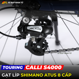  XE  ĐẠP TOURING CALLI S4000 - KHUNG NHÔM, CÀNG NHÔM SIÊU NHẸ, CỐI NỔ LỚN 