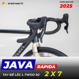  XE ĐẠP ĐUA JAVA RAPIDA - KHUNG SƯỜN NHÔM, PHANH ĐĨA DẦU THUỶ LỰC 