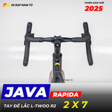  XE ĐẠP ĐUA JAVA RAPIDA - KHUNG SƯỜN NHÔM, PHANH ĐĨA DẦU THUỶ LỰC 