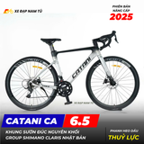  XE ĐẠP ĐUA CATANI CA 6.5 - KHUNG SƯỜN ĐÚC NGUYÊN KHỐI 