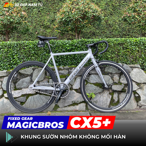  XE ĐẠP FIXED GEAR MAGICBROS CX5 PLUS 