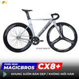  Xe đạp Fixgear MagicBros CX8 Plus - Mâm 3 đao trước 