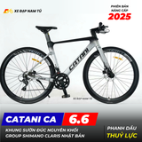  XE ĐẠP TOURING CATANI CA 6.6 - KHUNG ĐÚC NGUYÊN KHỐI, GROUP SHIMANO CLARIS, PHANH DẦU, CỐI NỔ LỚN 