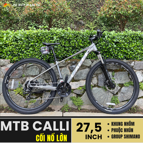 XE ĐẠP MTB CALLI 4100 - KHUNG NHÔM, CỐI NỔ LỚN 