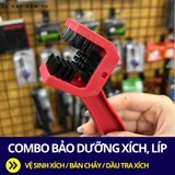  COMBO VỆ SINH, BẢO DƯỠNG XÍCH LÍP (3 MÓN) 