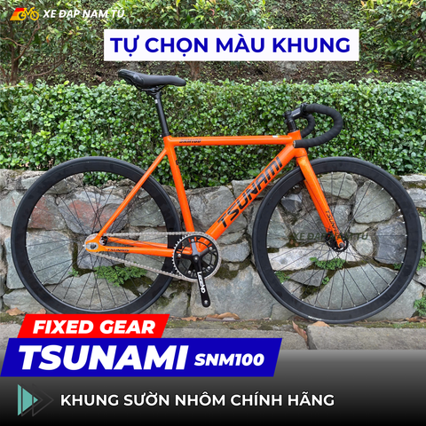  XE ĐẠP FIXED GEAR TSUMANI SNM100 CHÍNH HÃNG 