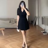  Sét váy xẻ tà thanh lịch 