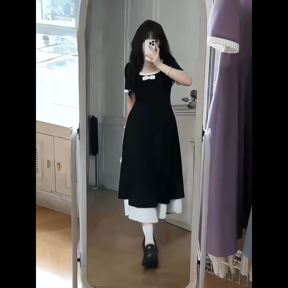  Váy tiểu thư khí chất 