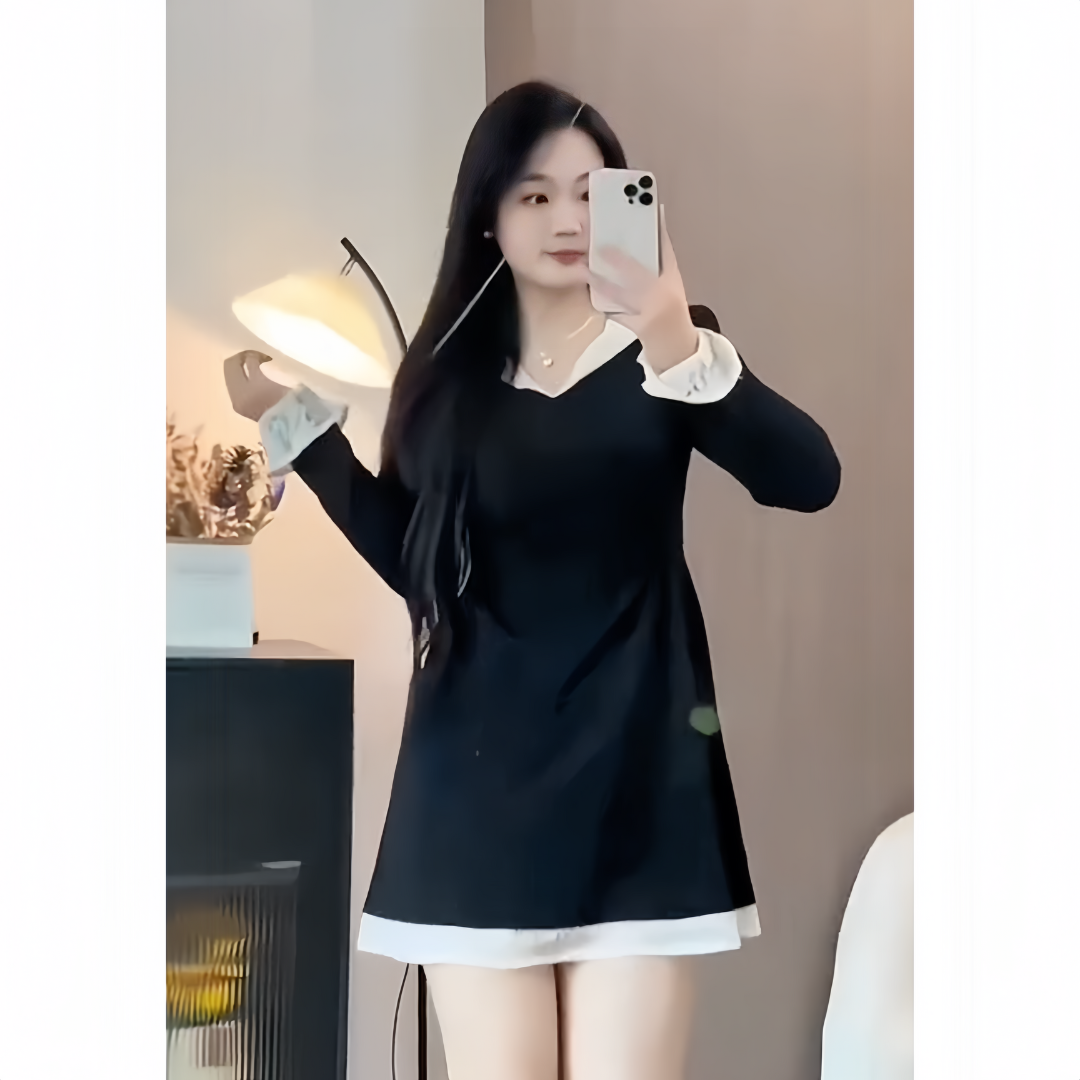  Váy ren thu đông hot trend 