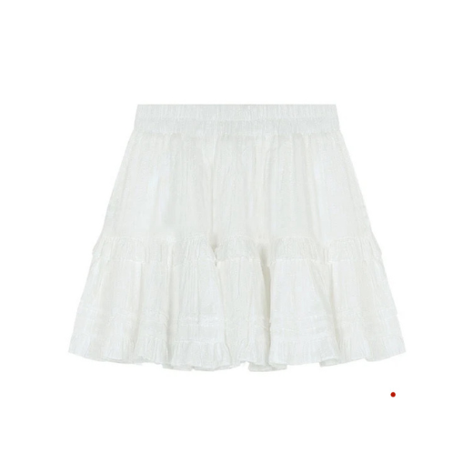  SET ÁO THUN 2 LỚP CÚC NƠ + CHÂN VÁY XOÈ 