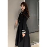  Váy đen hải quân 