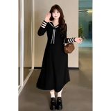  Váy đen hải quân 