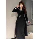  Váy đen hải quân 