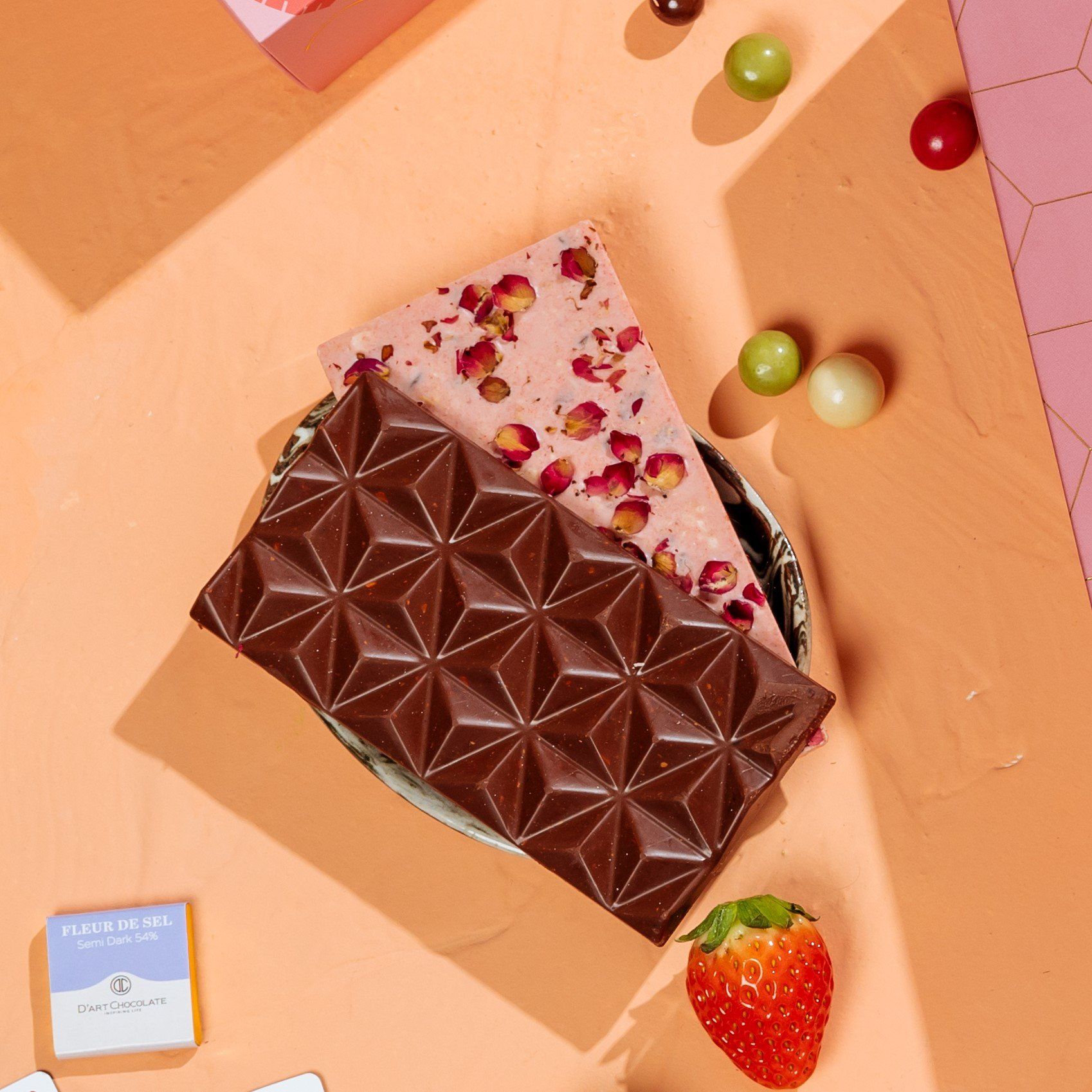  Thanh Socola Biscuity Caramels 58% Cacao - Dark Chocolate 