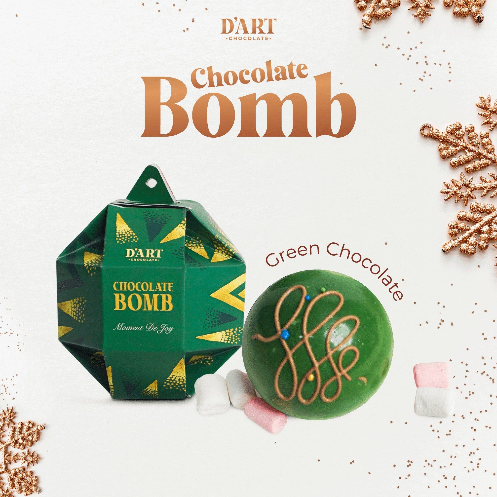  Chocolate Bomb - D'art Chocolate 