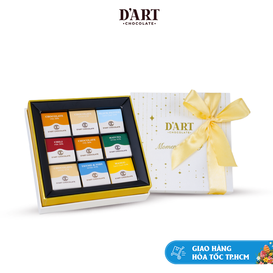  Hộp Quà Tặng 36 Viên Socola Neapolitans - D'art Chocolate 