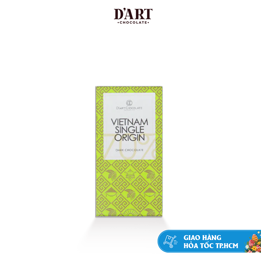  Thanh Socola Việt Nam Single Origin 70% - Dark Chocolate 