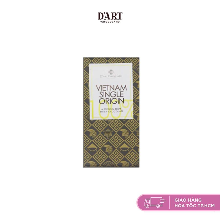  Thanh Socola Việt Nam Single Origin 100% - Dark Chocolate 