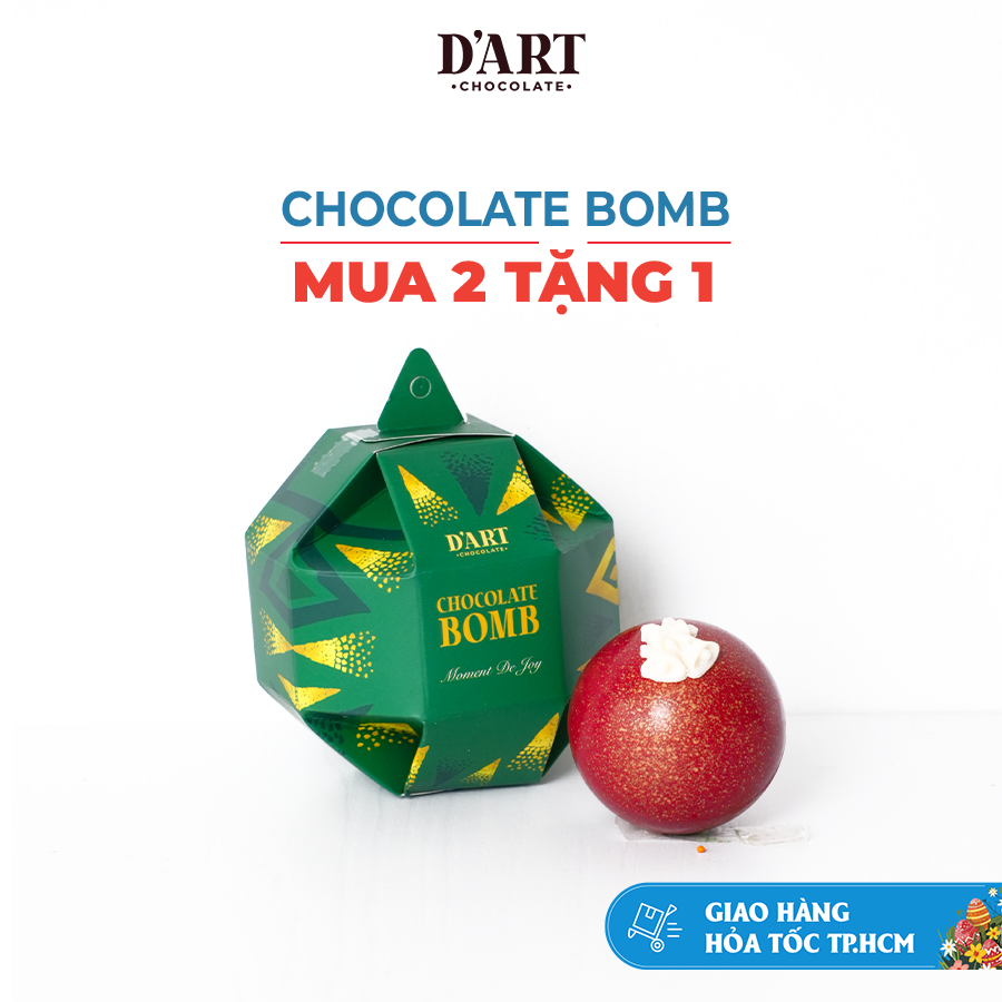  Chocolate Bomb - D'art Chocolate 
