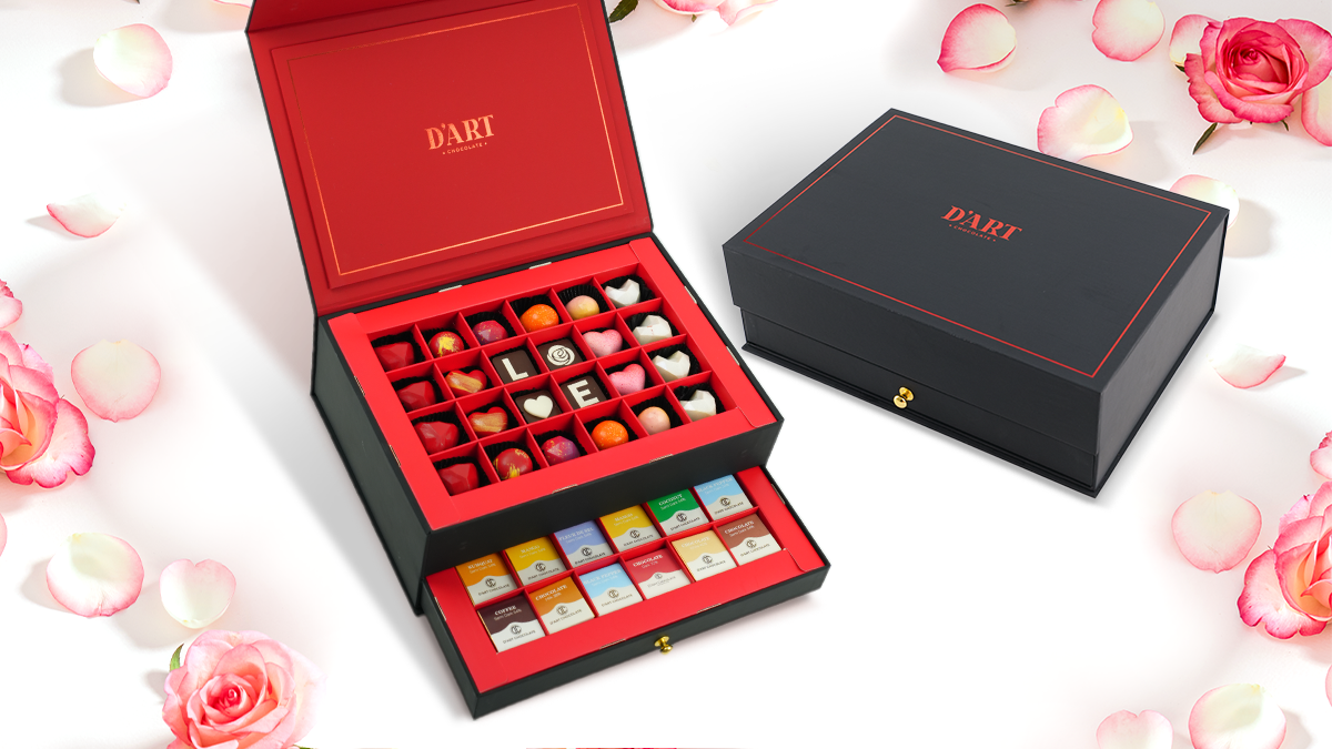  Hộp Quà Tặng Premium 2 Tầng - D'art Chocolate 