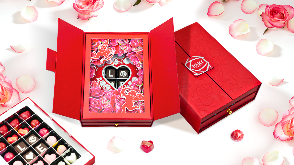  Hộp Quà Tặng Rose's Whisper 24 Viên Socola Tươi - D'art Chocolate 